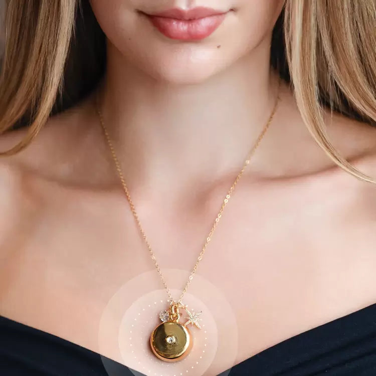 Yıldız Patlaması Charm Kolye